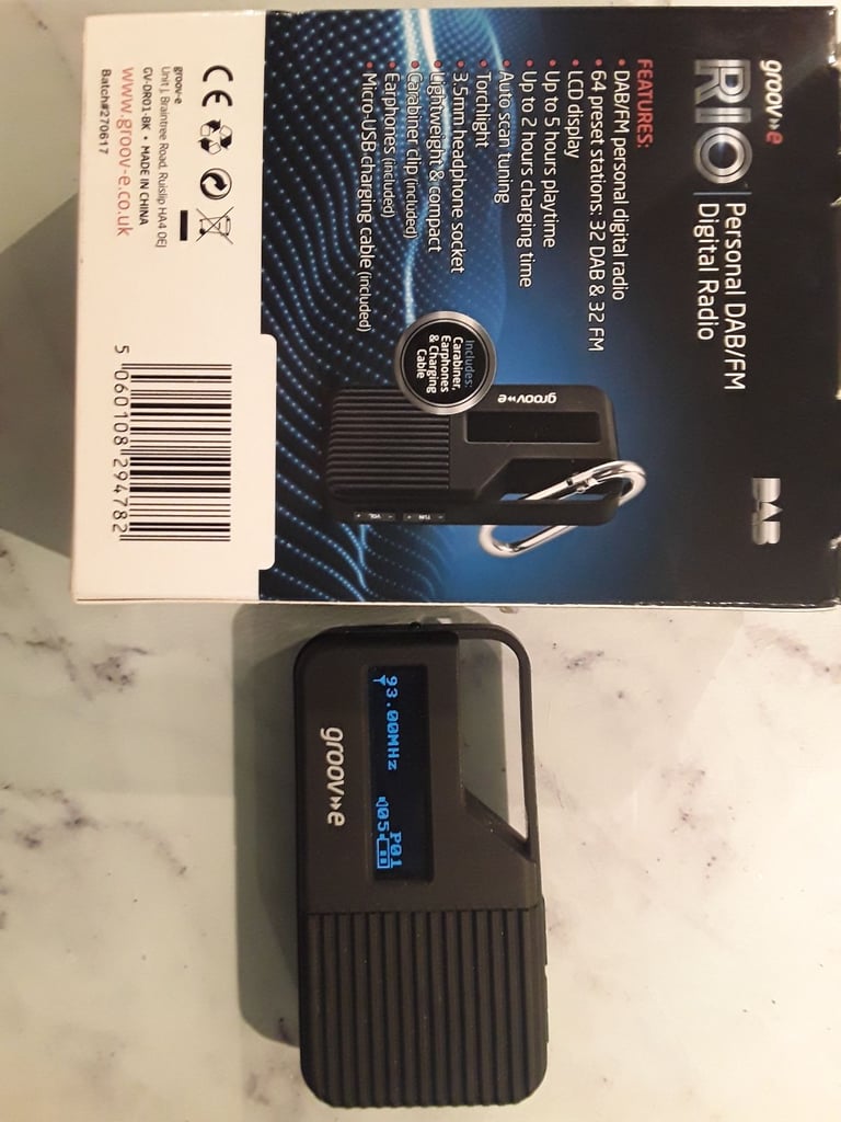 Small Portable DAB Radio