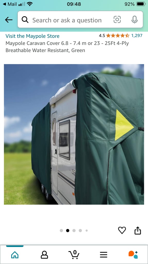 Universal Caravan Cover