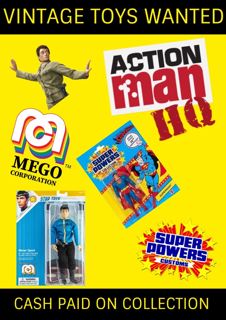 W ant 2 B u y Vintage Star War, action men, turtles, he man, transformers Gi joe toys