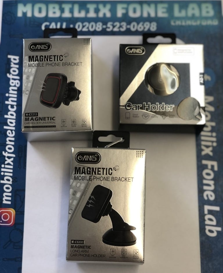 ANG Strong Car Magnet Phone Holders for Dashboard, Windscreen and Airvent Available