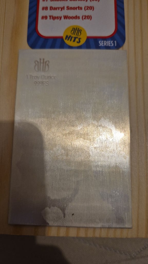 1oz 999 Fine Silver Le Flop James