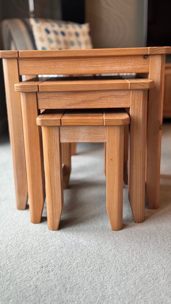 Lounge furniture - TV unit, coffee table, nest of tables