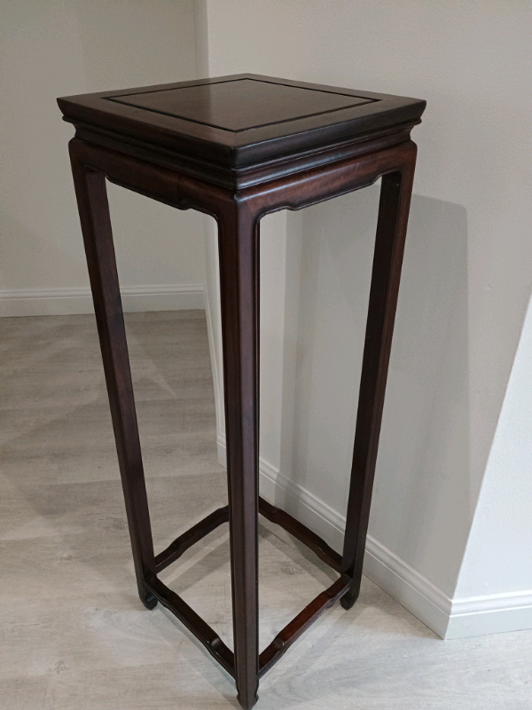 Far Eastern Furniture Chinese Rosewood Plant / Lamp Stand 