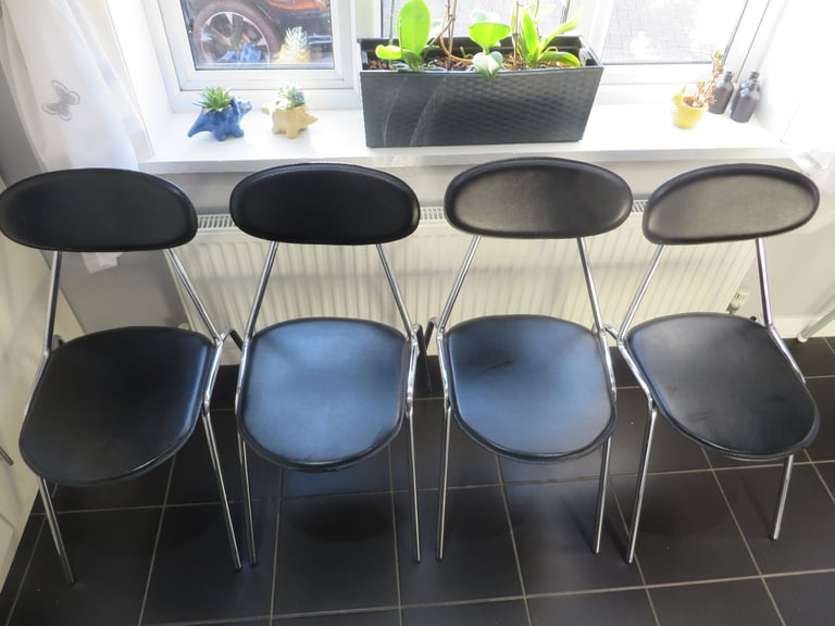 Four kitchen dining chairs- REDUCED