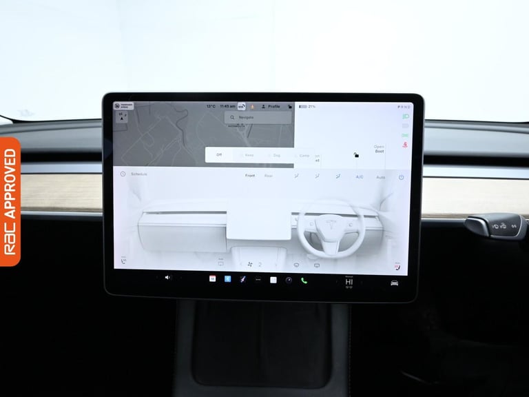2021 Tesla Model 3 Standard Range Plus Saloon 4dr Electric Auto RWD (241 bhp) Saloon ELECTRIC Aut...