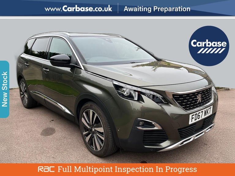 image for 2018 Peugeot 5008 1.6 THP GT Line SUV 5dr Petrol EAT Euro 6 (s/s) (165 ps) SUV PETROL Automatic