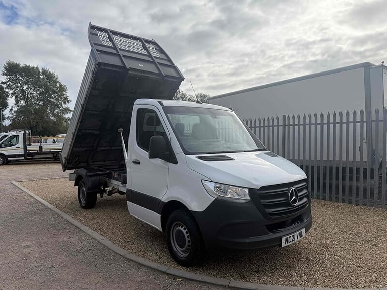 2021 Mercedes-Benz Sprinter 315 2.0 CDI Progressive MWB TIPPER - WHITE Tipper Diesel Manual