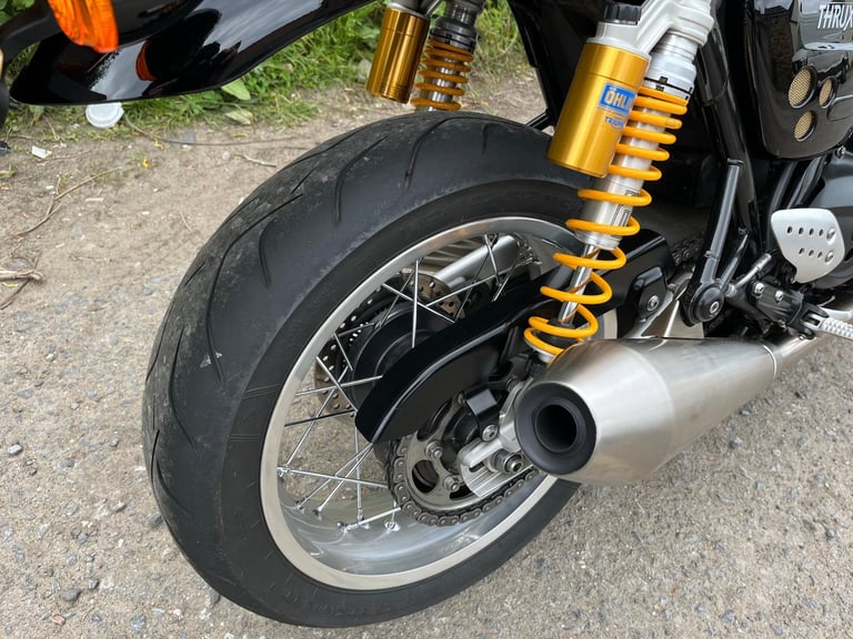 TRIUMPH THRUXTON 1200 R, 2019(69), 1 OWNER, 18,987 MILES, FSH, IMMACULATE, £8295