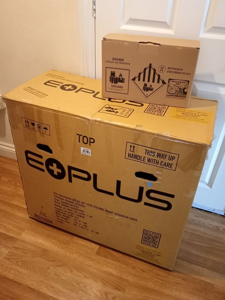 image for Brand new Eplus cfx5 folding e bike