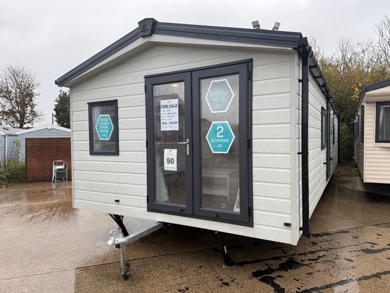 Brand New 2025 2 Bed Static Caravan - Offsite Sale for Private Land - DG & CH 