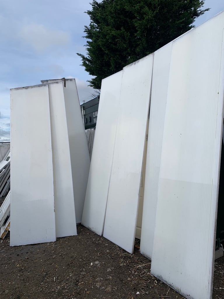 7 sheets of polycarbonate sheeting Free local delivery 