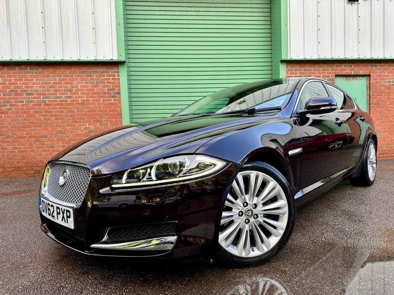 2012 (62) JAGUAR XF 3.0D V6 PORTFOLIO 66,000 MILES 11 SERVICES 2 OWNERS NEW MOT