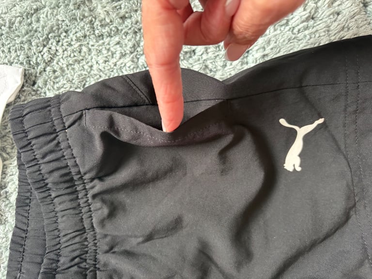 Puma T. Shirt and shorts set age 4-5 I’d say 3-4 yrs