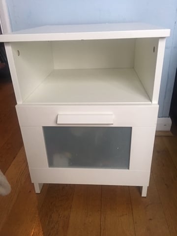 Two Ikea side bed tables for sale in good condition | in Clapham, London |  Gumtree