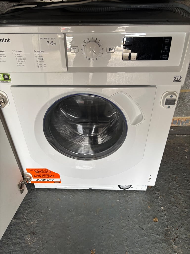 image for Hotpoint washer dryer 2 years old