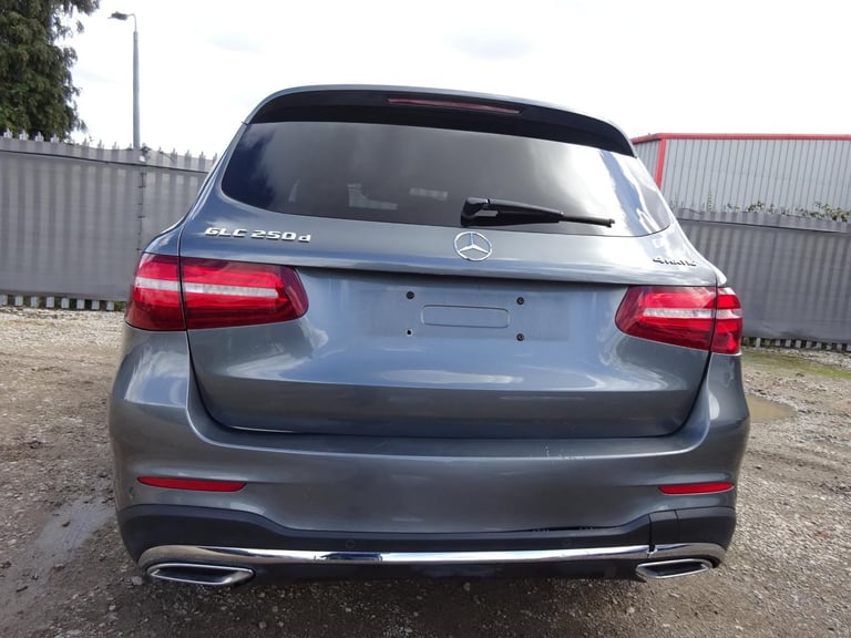 2018 67 REG MERCEDES BENZ GLC 250 D 4MATIC AMG LINE DIESEL AUTO DAMAGED SALVAGE