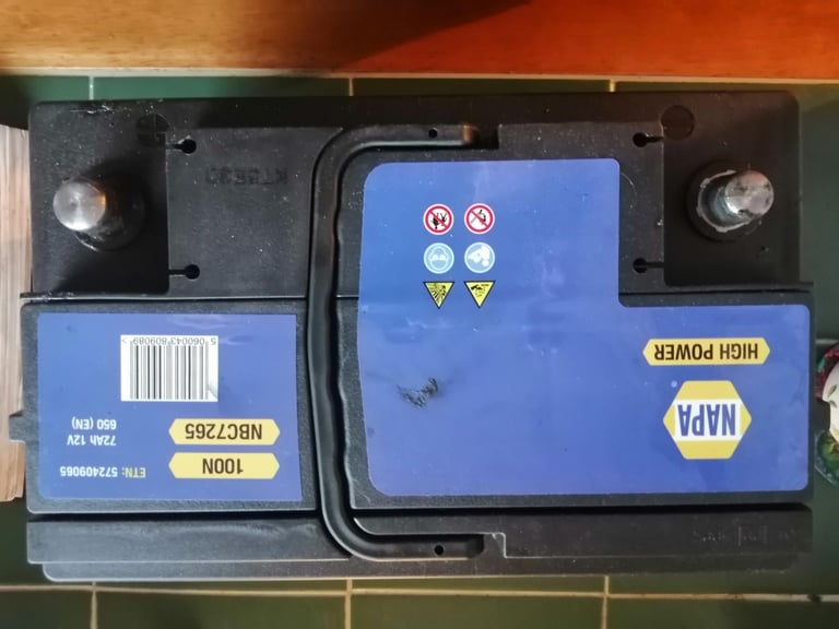 Napa heavy duty car battery