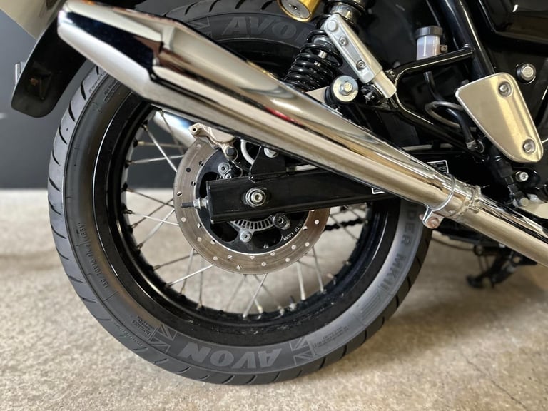 STUNNING ONE OWNER 2021/71 ROYAL ENFIELD CONTINENTAL GT 650 MOTORCYCLE