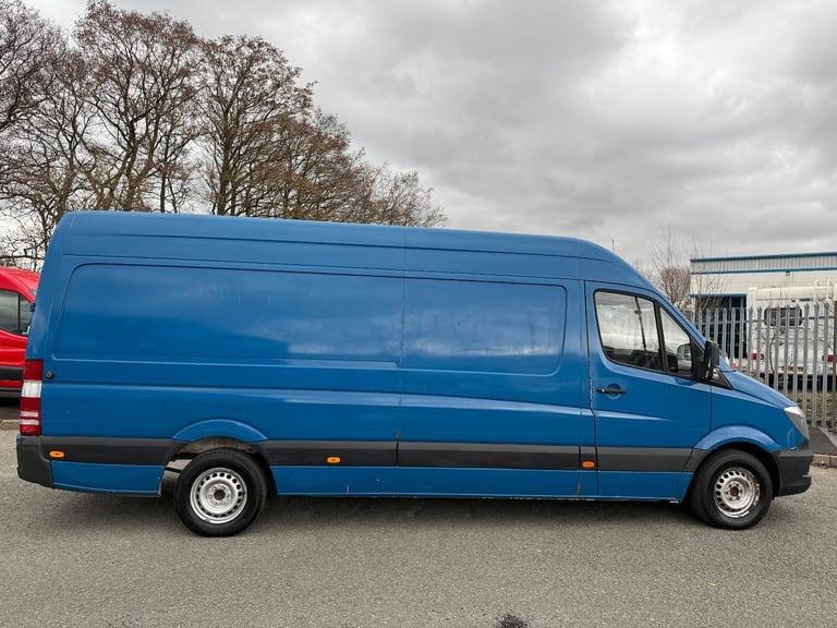 2014 64 REG MERCEDES BENZ SPRINTER 313 CDI 130 BHP LWB VAN BLUE MANUAL