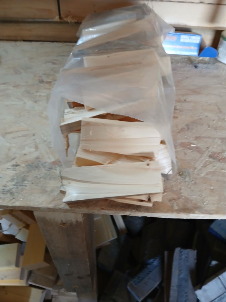 Big or small bags kindling