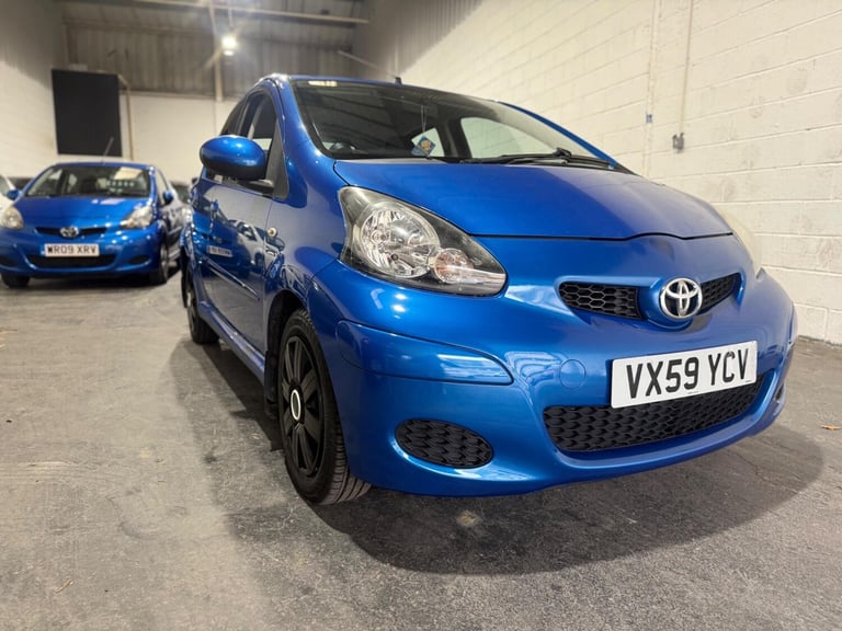 2009 Toyota AYGO 1.0 VVT-i Blue 5dr MMT HATCHBACK PETROL Automatic