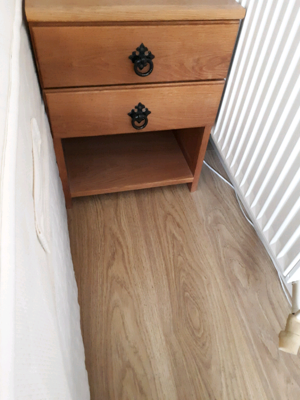 image for Oak bedside table