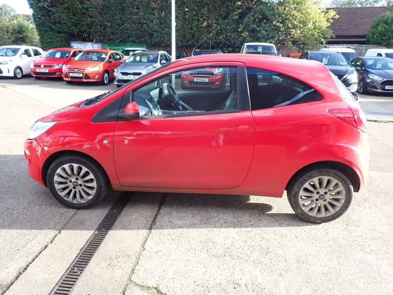2013 63 FORD KA 1.2 ZETEC HATCHBACK 3DR PETROL MANUAL EURO 5 (S/S) (69 PS)