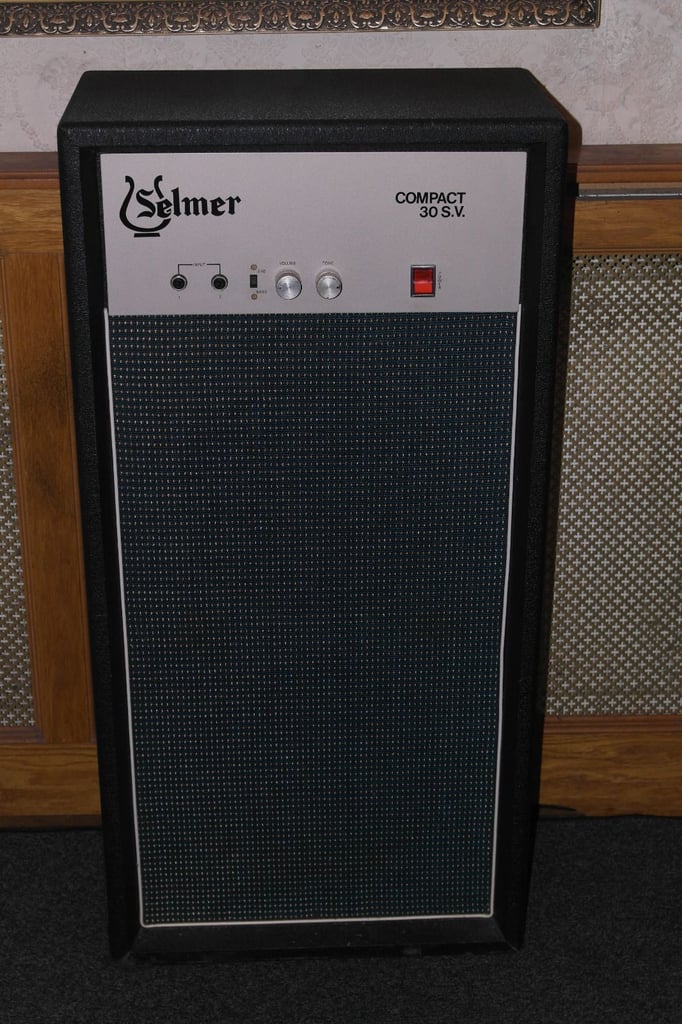 image for 1972 Selmer Compact 30 S.V. valve combo 2 x 12 Celestion Greenback speakers