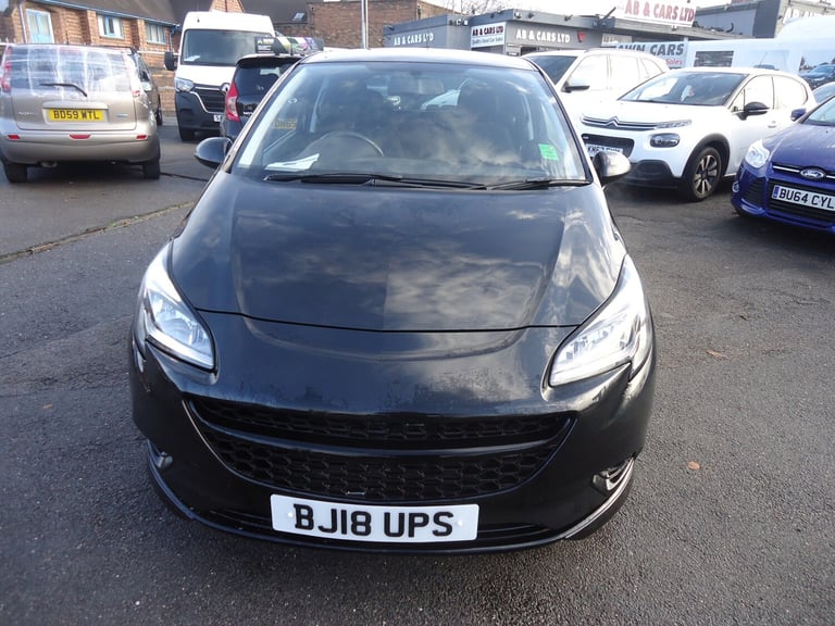 2018 Vauxhall Corsa 1.4T [150] Black Edition 3dr HATCHBACK Petrol Manual