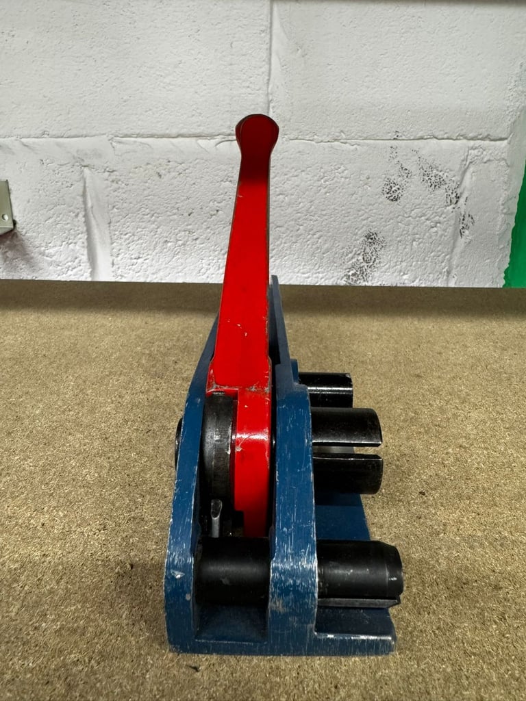 image for Heavy-Duty Strapping Tensioner 12–19mm Manual Tool for PP & PET Banding, Pallet & Carton Use