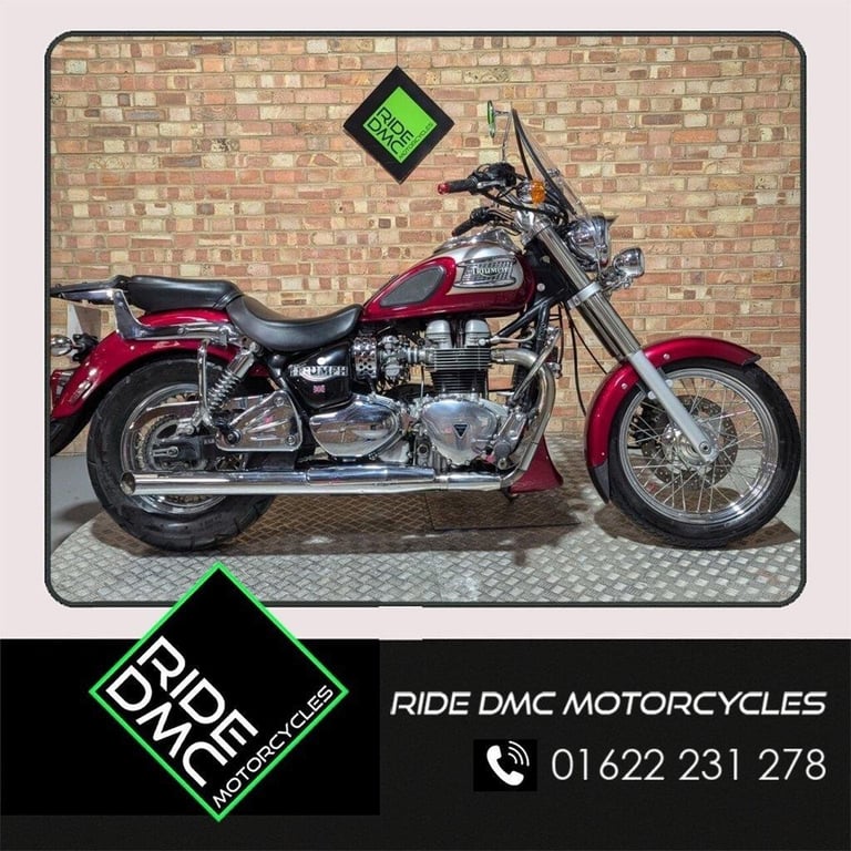 image for TRIUMPH BONNEVILLE AMERICA - 2001 - CLASSIC CARB MODEL - SAVE £500 NOW £3495.