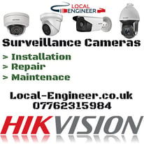 Surveillance Security Cameras CCTV, Installation, Repair, App Web/Phone Viewing HIKVISION