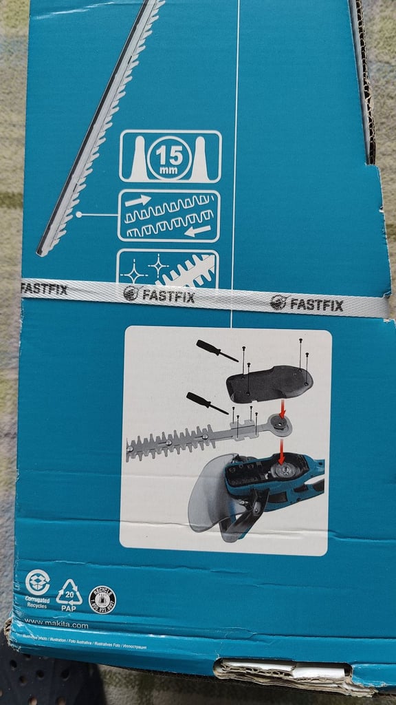 Makita DUH523Z 18v LXT Cordless Hedge Trimmer – NEW in sealed box. With Battery & Charger