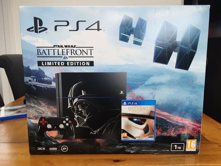 STAR WARDS LIMITED EDITION PS4 1 TB  CONSOLE  GAMES AND ACCESSORIES 