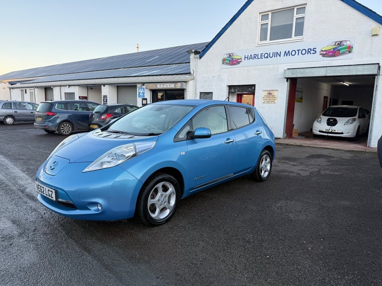 2012 Nissan Leaf Automatic £20 Tax ONLY 51k FSH NEW BRAKES THRES NEW MOT WARRANTY