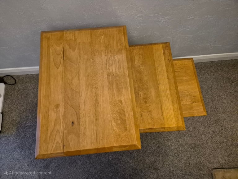 Nest of tables AWAITING COLLECTION