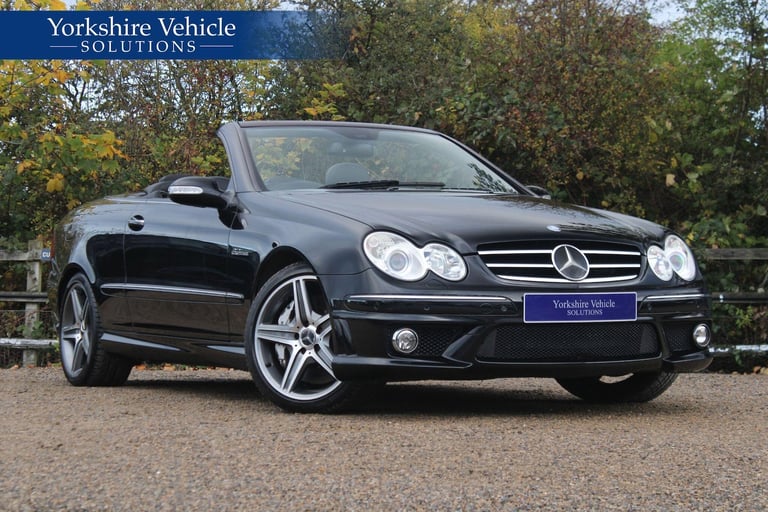 2007 Mercedes-Benz CLK 6.2 CLK63 AMG Cabriolet 7G-Tronic 2dr CONVERTIBLE Petrol Automatic