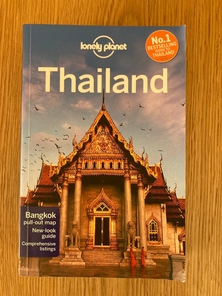 Thailand lonely planet book 