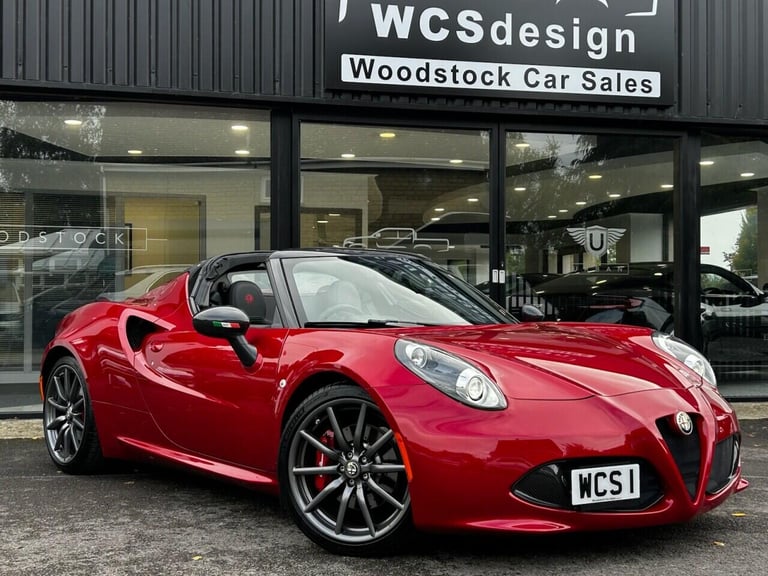 2017 Alfa Romeo 4C 1750 TBi 50th Anniversary Spider 2dr Petrol TCT Euro 6 (240 bhp) CONVERTIBLE P...