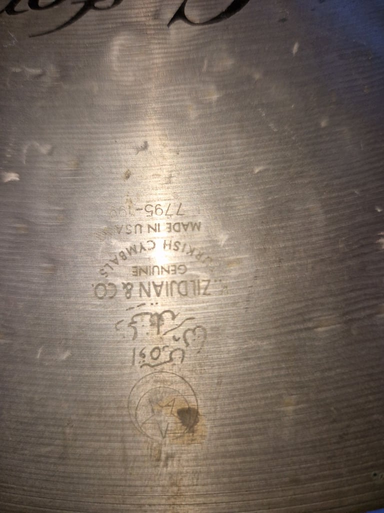 image for Zildjian- Custom Dark crash K 16"