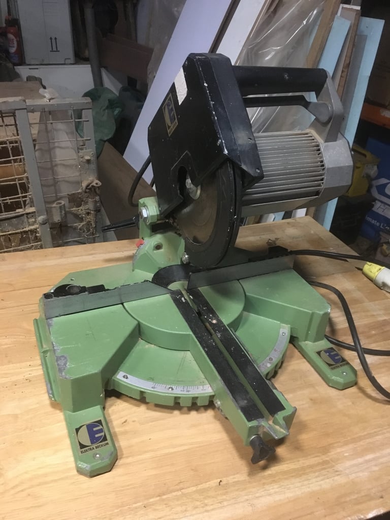 Elektra Beckum sliding Mitre saw