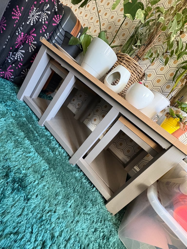 Next Malvern coffee Table with side tables 