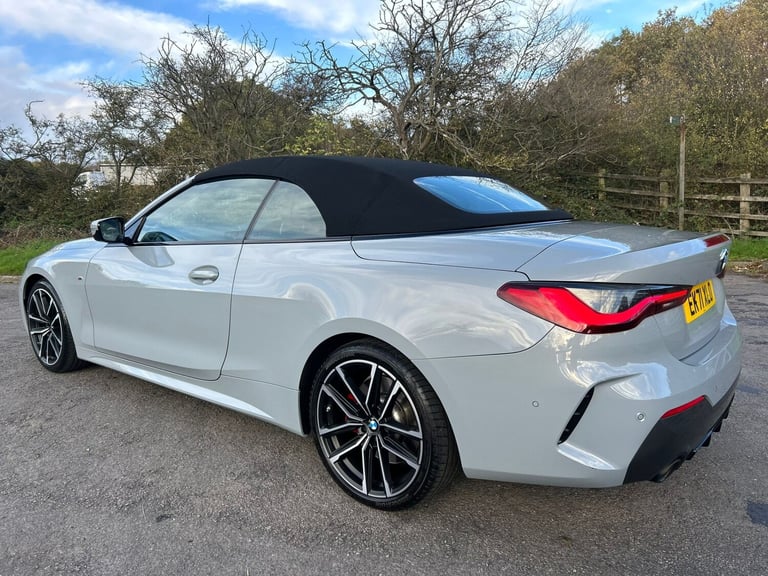 2021 BMW 4 Series 420i M Sport 2dr Step Auto CONVERTIBLE Petrol Automatic