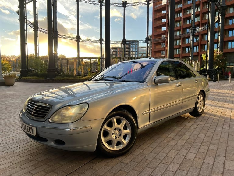 2001 Y Reg Mercedes Benz S Class S500 V8 306 Bhp Low Mileage Ulez Complaint Rare Colour W220