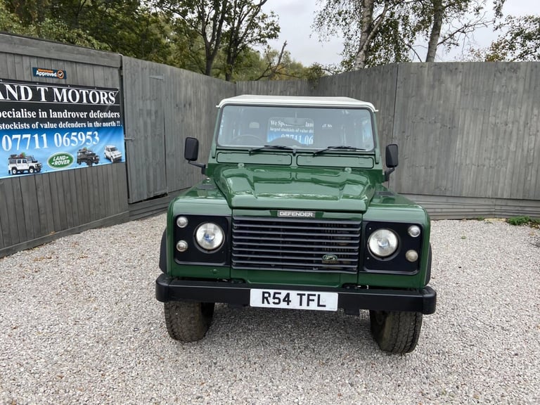 1998 Land Rover Defender Hard Top TDCi PANEL VAN DIESEL Manual