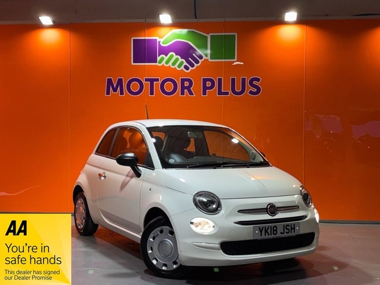 image for 2018 18 FIAT 500 1.2 POP HATCHBACK 3DR PETROL MANUAL EURO 6 (S/S) (69 BHP)