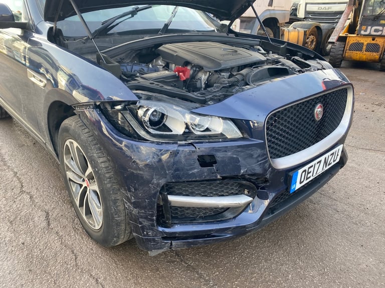 2017 JAGUAR F - PACE R SPORT AWD 2.0 DIESEL SUV DAMAGED SALVAGE CAT N 