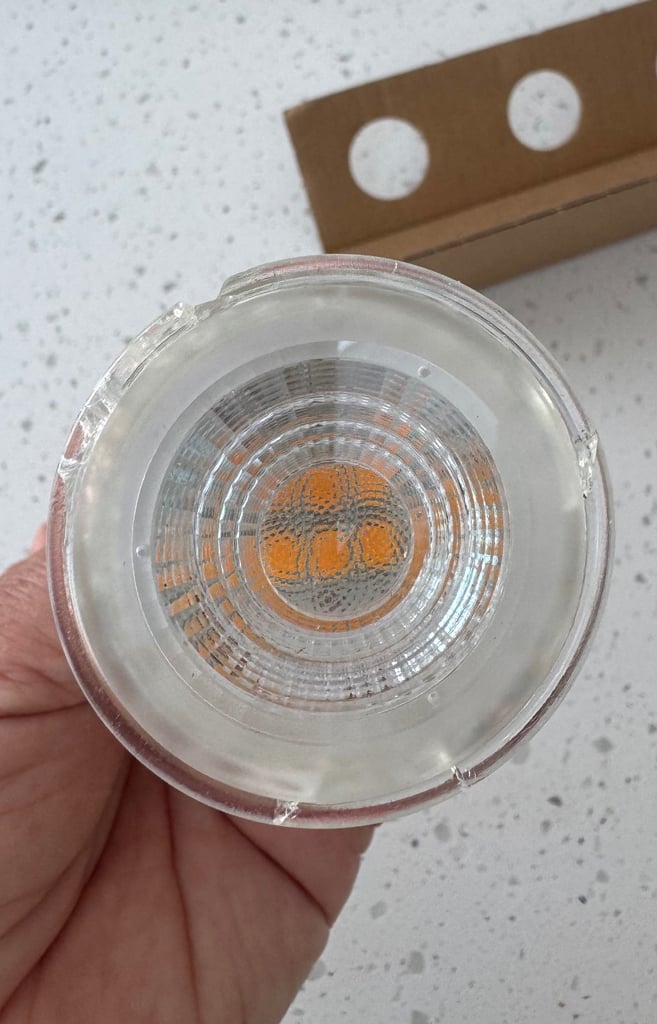 John Lewis kitchen light fitting includes bulbs
