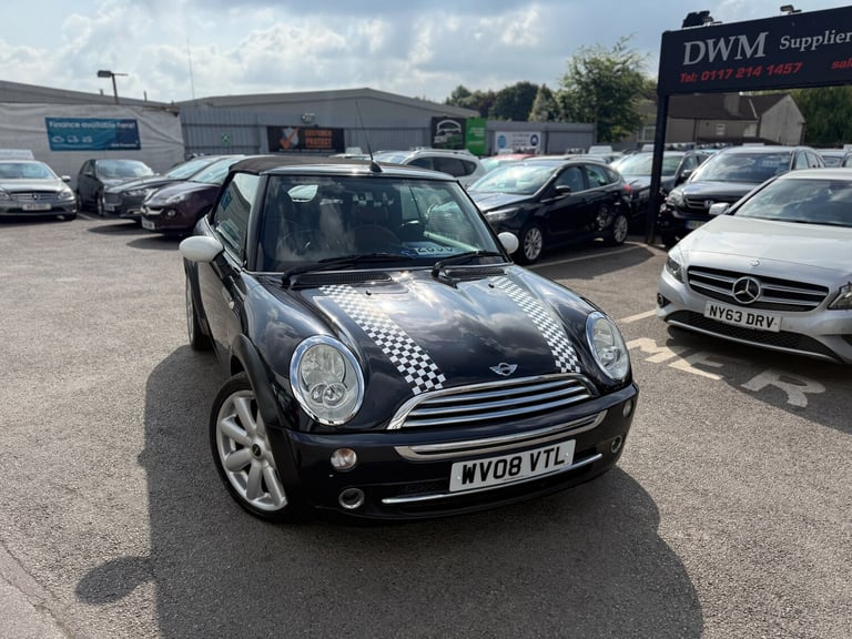 2008 Mini Convertible 1.6 Cooper Sidewalk 2dr Petrol
