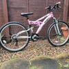 TRAX  full suspension mountain .bike 26&quot; wheels  small frame